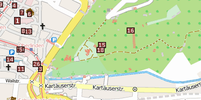 Bismarckturm  Stadtplan