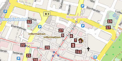 St. Martin  Stadtplan