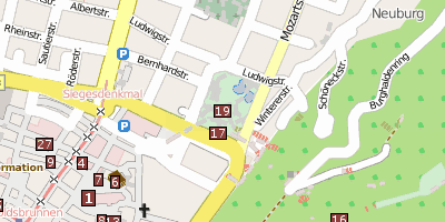 Stadtgarten  Stadtplan
