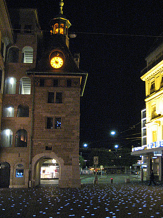 Innenstadt bei Nacht Fotos