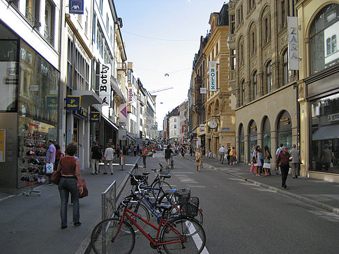 Foto Einkaufsstrassen - Basel