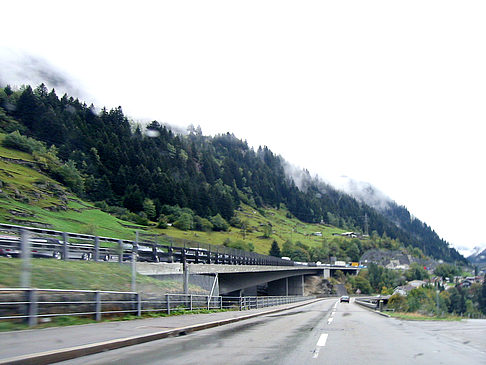 Foto Fahrt nach Locarno durch Sant Gotthard - 