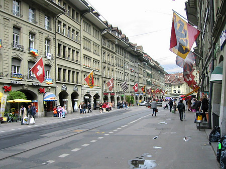 Foto Straße der Berner Altstadt - Bern