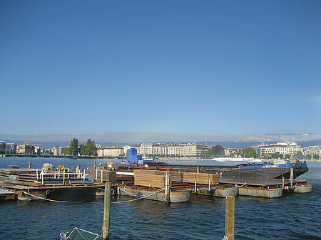 Foto Boote im Hafen - Genf