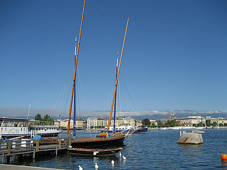 Foto Boote im Hafen