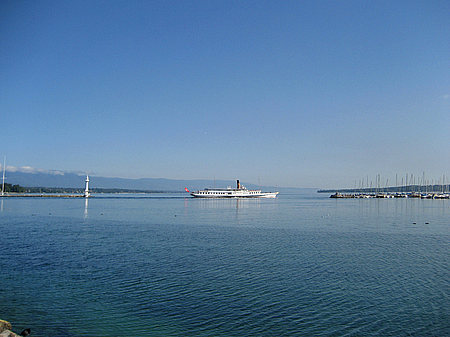 Genfer See Foto 