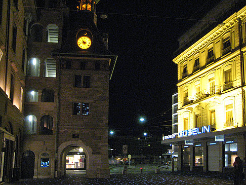Innenstadt bei Nacht Foto 