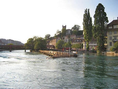 Foto Blick über Wasser - Luzern